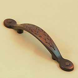 Stone Mill Laurel Oil-rubbed Bronze Cabinet Handles (Pack of 5)