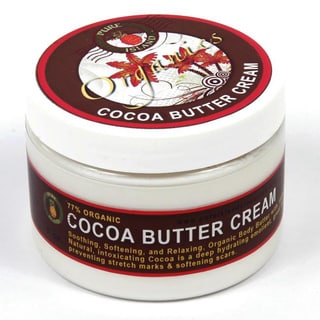 Pure Island 6-ounce Organic Cocoa Body Butter Cream