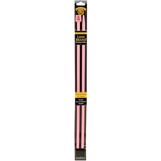 Lion Brand Size 10.5 Pink Knitting Needles