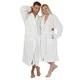 Thumbnail 4, Authentic Hotel Spa Unisex Turkish Cotton Terry Cloth Bath Robe. Changes active main hero.