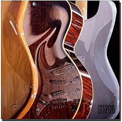 Roderick Stevens 'Music Store' Gallery-wrapped Canvas Art