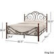 LeAnn Graceful Scroll Bronze Iron Bed by iNSPIRE Q Classic - Thumbnail 9