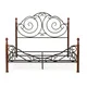LeAnn Graceful Scroll Bronze Iron Bed by iNSPIRE Q Classic - Thumbnail 5
