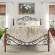 LeAnn Graceful Scroll Bronze Iron Bed by TRIBECCA HOME
