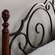 LeAnn Graceful Scroll Bronze Iron Bed by TRIBECCA HOME