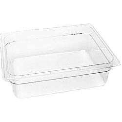 Cambro 4-in Clear Half Pan