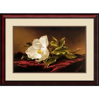 Martin Johnson Heade 'Magnolia Grandiflora' Framed Art Print
