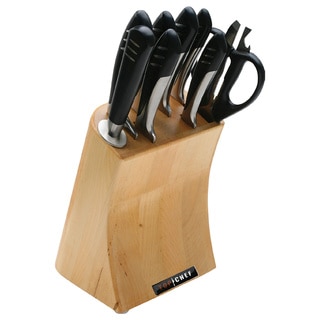 Top Chef 9-piece Stainless Steel Knife Block Set