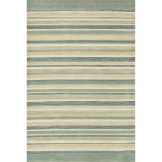 Hand-tufted Ackworth Ivory/ Multi Abstract Rug (7'10 x 11')