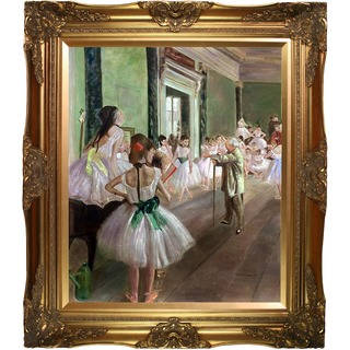 Edgar Degas 'The Dance Class' Canvas Art
