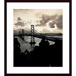 Mansell 'San Francisco-Oakland Bay Bridge, 1938' Wood-framed Art Print