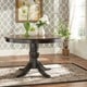 Mackenzie Country Style Two-tone Round Scroll Back Dining Set by iNSPIRE Q Classic - Thumbnail 3