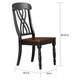 Mackenzie Country Style Two-tone Round Scroll Back Dining Set by iNSPIRE Q Classic - Thumbnail 9