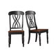 Mackenzie Country Style Two-tone Round Scroll Back Dining Set by iNSPIRE Q Classic - Thumbnail 7