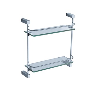 Fresca Ottimo 2-tier Chrome Glass Shelf