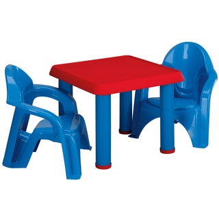 American Plastic Toy Table and Chairs Set