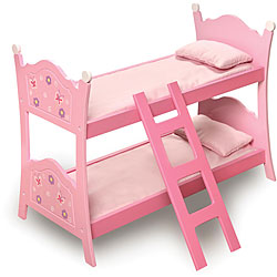 Badger Basket Pink Doll Bunk Bed