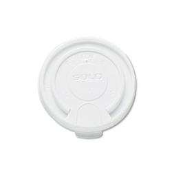 SOLO 16-ounce Hot Cup Lids with Lift-and-lock Tabs (Case of 1,000)