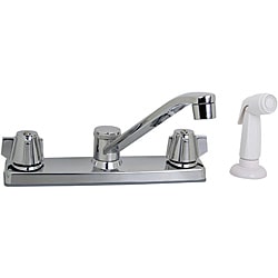 Price Pfister Polished Chrome Kitchen Faucet with Side Spray