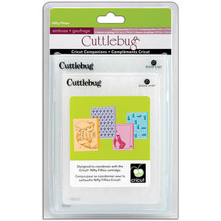 Cricut Cuttlebug Companion Embossing Folder Nifty Fifties Bundle (Pack of 4)