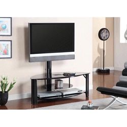 Furniture of America Brax TV Console with Mount Bracket