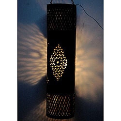 Anbar Indoor/ Outdoor 1-light Bronze Chandelier (Morocco)
