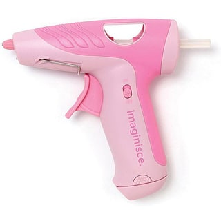 Imaginisce I-Bond Pink Cordless Hot Glue Gun