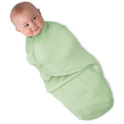 Summer Infant SwaddleMe Large Microfleece in Green