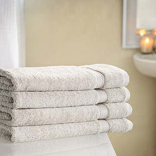 Superior Collection Luxurious 900 GSM 100-percent Premium Long-staple Combed Cotton Hand Towels (Set of 4)