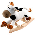 Happy Trails Rocking Connie Cow Battery-powered Plush Kids' Toy