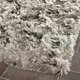 Safavieh Handmade Silken Glam Paris Shag Silver Rug (3' x 5') - Thumbnail 0