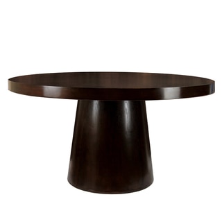 Furniture of America Amari Espresso Round Dining Table