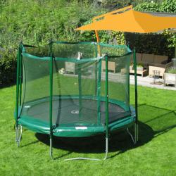 KidWise Jumpfree 12-foot Trampoline with Safety Enclosure