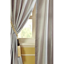 Faye Dupioni Silk 84-inch Curtain Panel