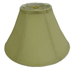Round Beige Silk Lamp Shade