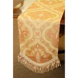 Corona Decor Woven Italian Tapestry 80-inch Table Runner
