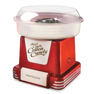 Nostalgia Electrics Red Sugar-Free Hard Candy Cotton Candy Maker