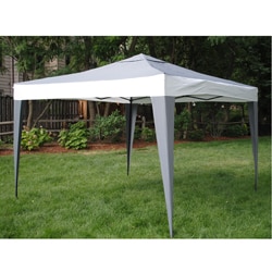 ProGarden Polyester/ Steel Grey Canopy Tent (10' x 10')
