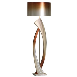 Nova Lighting "Swerve" Aluminum Floor Lamp