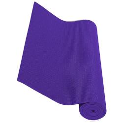 Exercise Fitness Non-slip Purple Yoga Mats (Pack of 2)