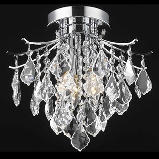 Somette Crystal Chrome 3-light 64979 Collection Chandelier