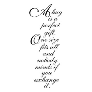 Penny Black 'Perfect Gift' Rubber Stamp