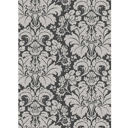 Admire Home Living Traditional Brilliance Damask Area Rug (5'5 x 7'7)