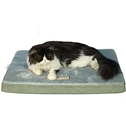 Armarkat Sage Green/ Grey 23x18-inch Memory Foam Orthopedic Pet Bed Pad