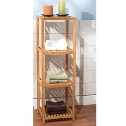 Simple Living Bamboo 4-tier Shelf