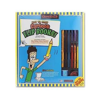 General's How to Draw Cartoon Flip Books Kit