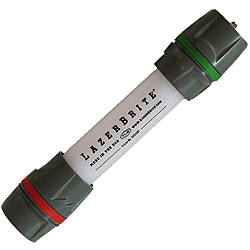 Lazerbrite Multi-Lux Red and Green Flashlight