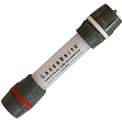 Lazerbrite Multi-Lux Red and White Flashlight