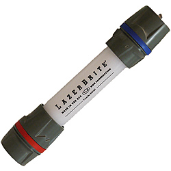 Lazerbrite Multi-Lux Red and Blue Flashlight