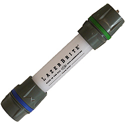 Lazerbrite Multi-Lux Blue and Green Flashlight